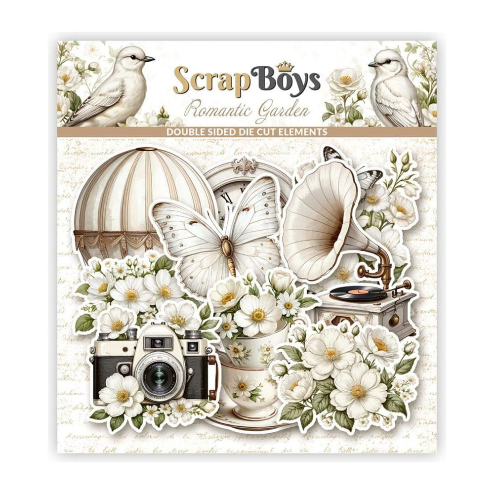ScrapBoys - Romantic Garden Die Cuts