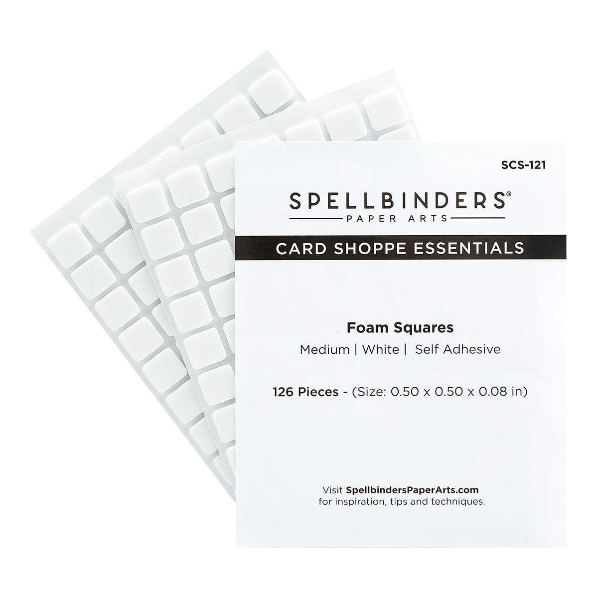 Adhesives Bundle - Tape Runner, Refill Strips, Small & Medium White Foam Squares