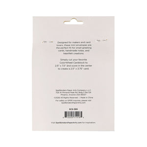 White Mini Envelopes - 25 Pack