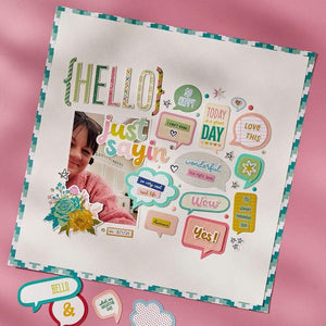 Just Sayin' Embellishment Bundle from the Just Sayin' Collection by Kelly Bangs