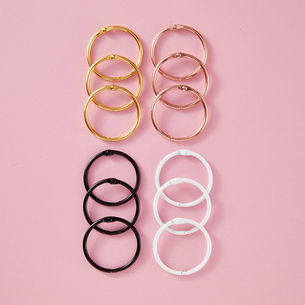 1.5" Book Rings - 12 pack