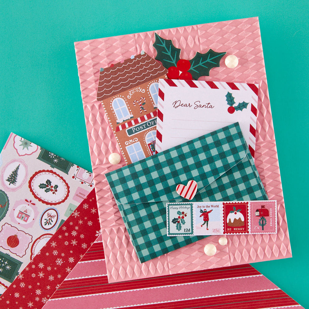 Dear Santa Letters to Santa Cardstock Embellishments