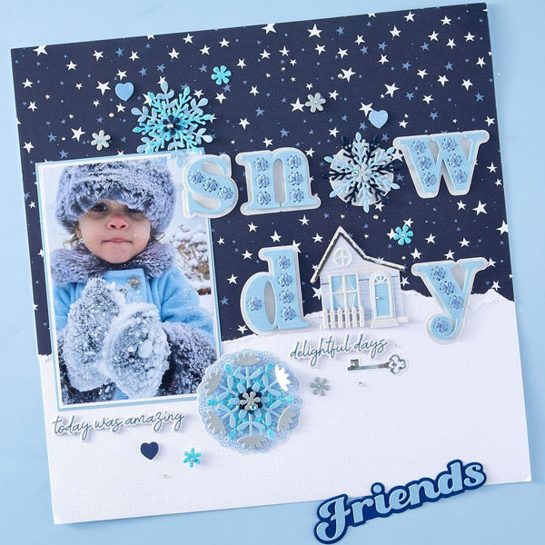 Friends Etched Dies from the Storytelling by Spellbinders Scrapbooking Collection