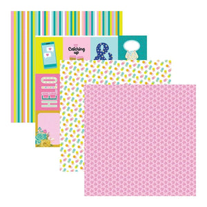 Just Sayin' 12"" x 12"" Printed Paper Pack from the Just Sayin' Collection by Kelly Bangs