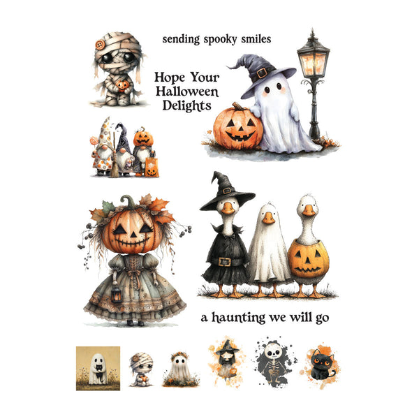 Tricks & Treats Rub-On Sheets