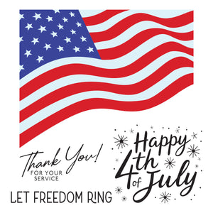 Stars & Stripes Clear Stamp & Die Set