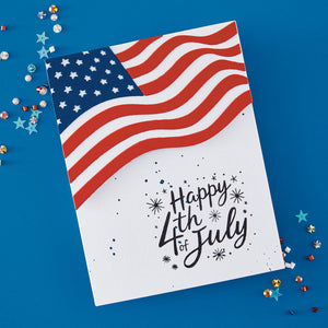 Stars & Stripes Clear Stamp & Die Set