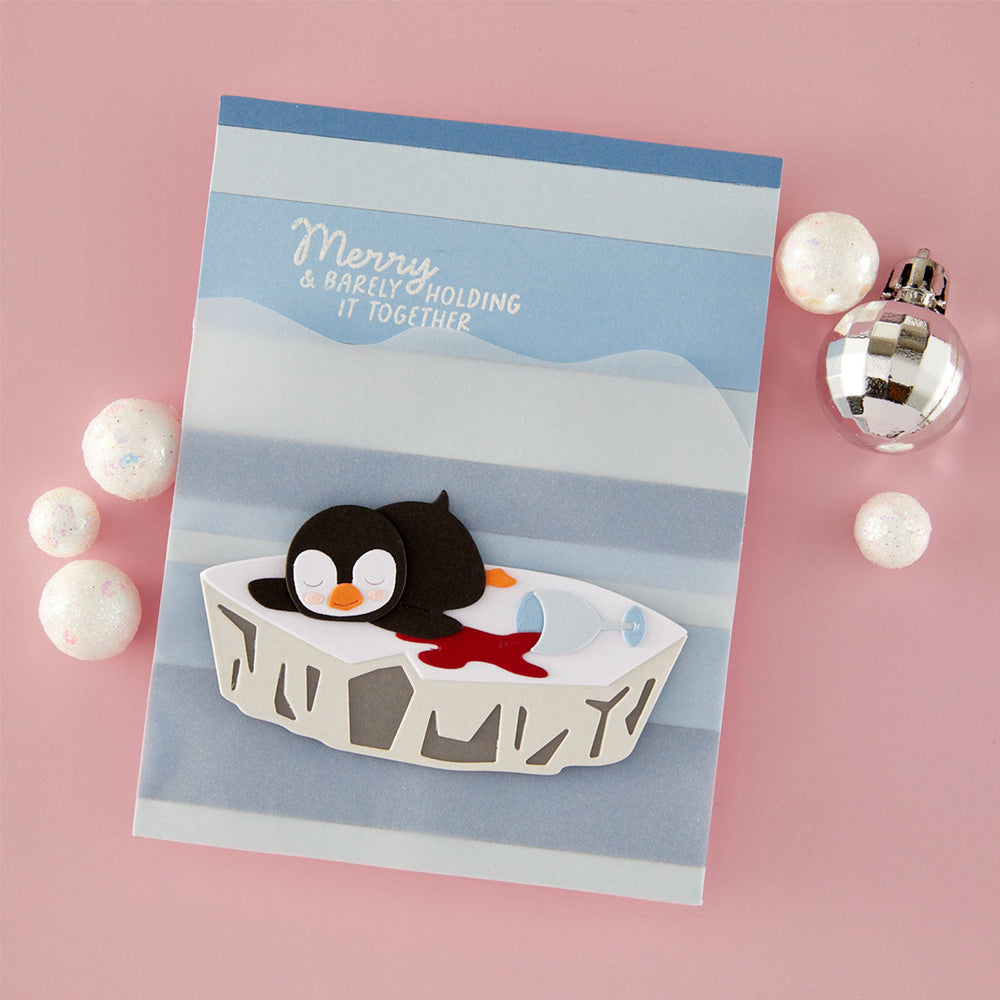Snow Done Stamp & Die Set