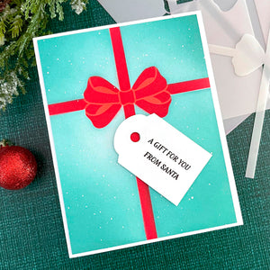Sprigs & Bow - Stencil of the Month