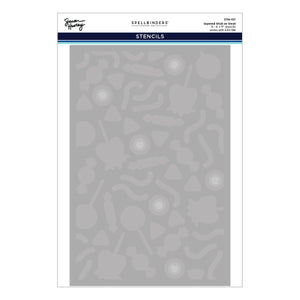 Trick or Treat 3D Embossing Folder & Stencil Bundle by Simon Hurley