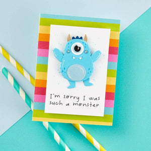Dancin' Birthday Monster Etched Dies