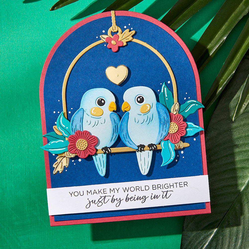 Spread Your Wings Sentiments Clear Stamp Set