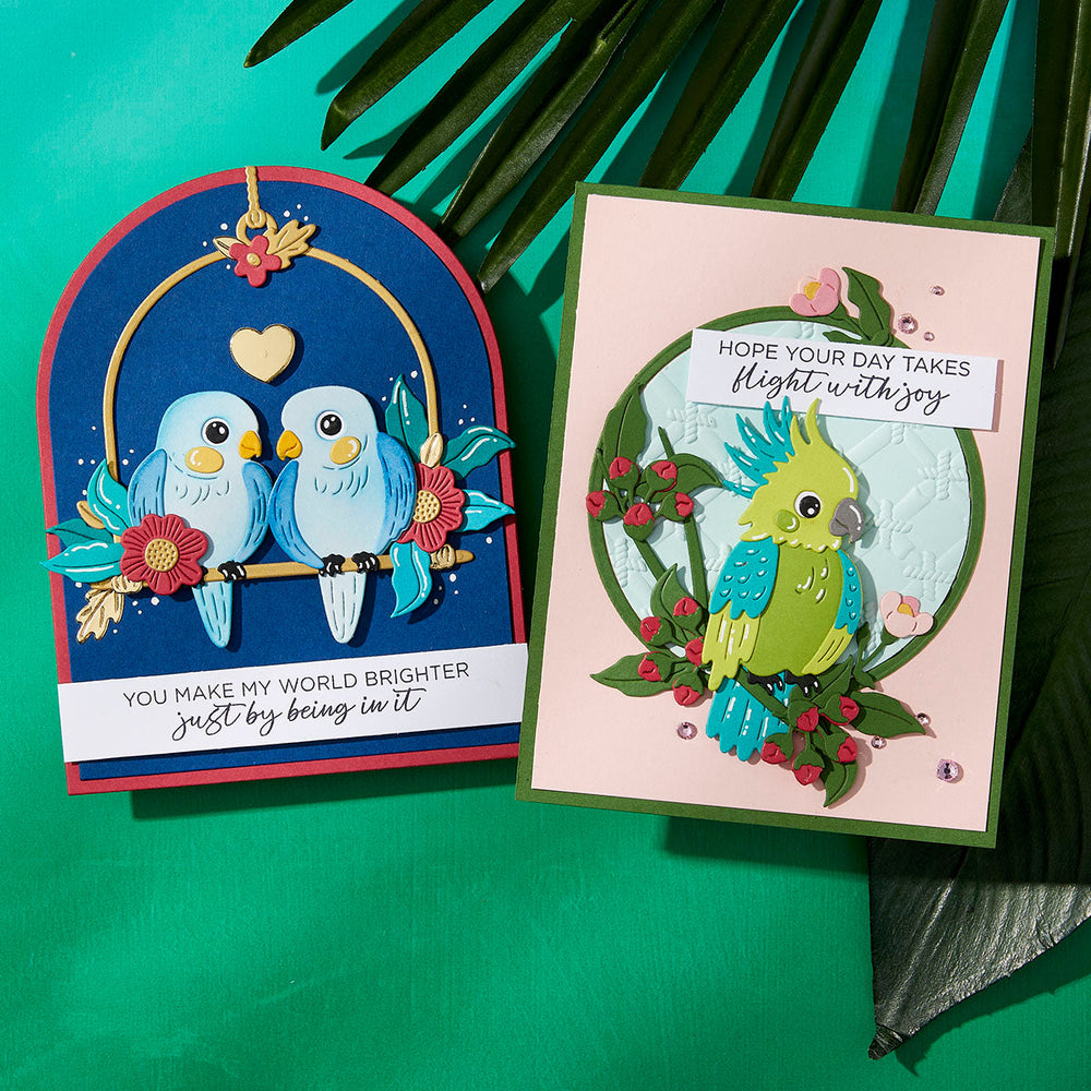 Spread Your Wings Sentiments Clear Stamp Set