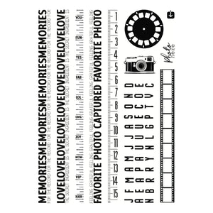 Keepsake Strips Clear Stamp Set by Esther Glas