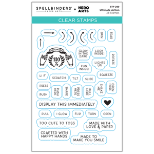 Ultimate Action Clear Stamp Set