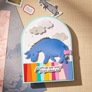 Silly Old Bear Sentiments Press Plate & Die Set in Collaboration with Simple Stories