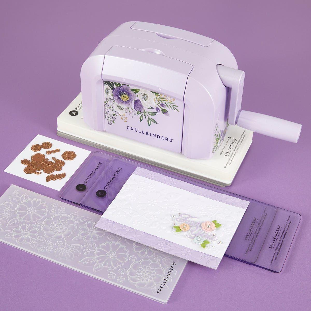Platinum Scout Lilac Shimmer Machine | Spellbinders - Spellbinders ...
