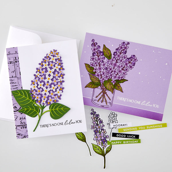 No One Lilac You Clear Stamp Set