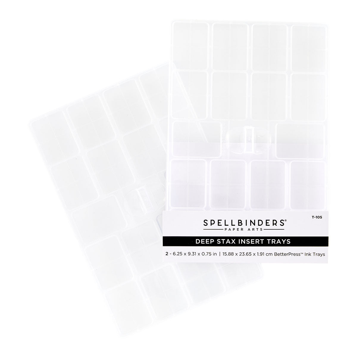 Deep Stax BetterPress Ink Trays | Spellbinders