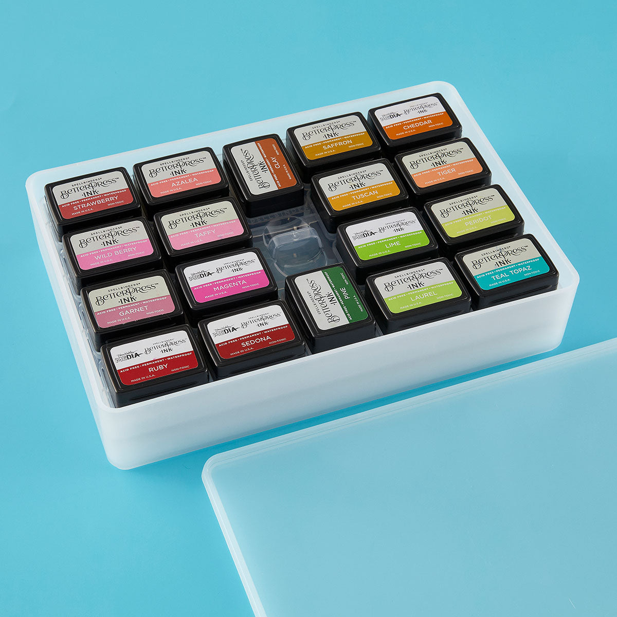 Spellbinders　BetterPress セット（未使用品） Deep Stax BetterPress Ink Trays | Spellbinders - Spellbinders