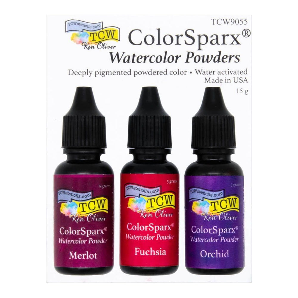 The Crafters Workshop - Berry Punch ColorSparx® Watercolor Powders