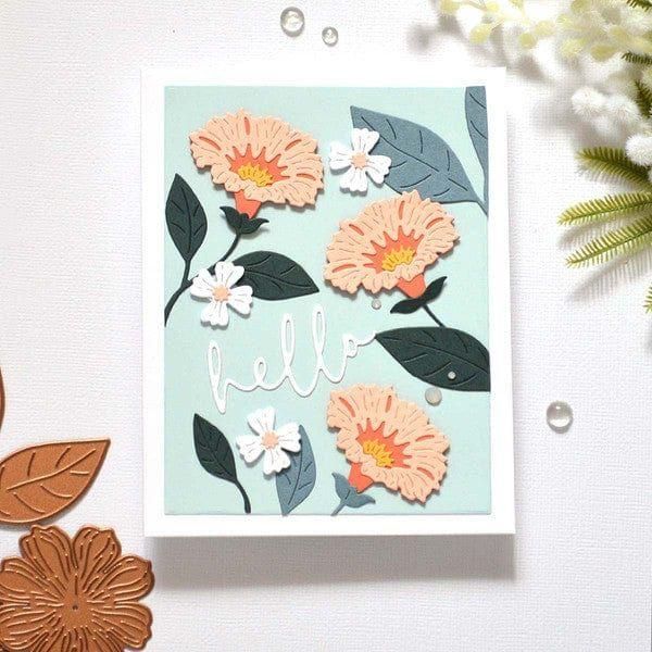 Vivid Blooms Etched Dies