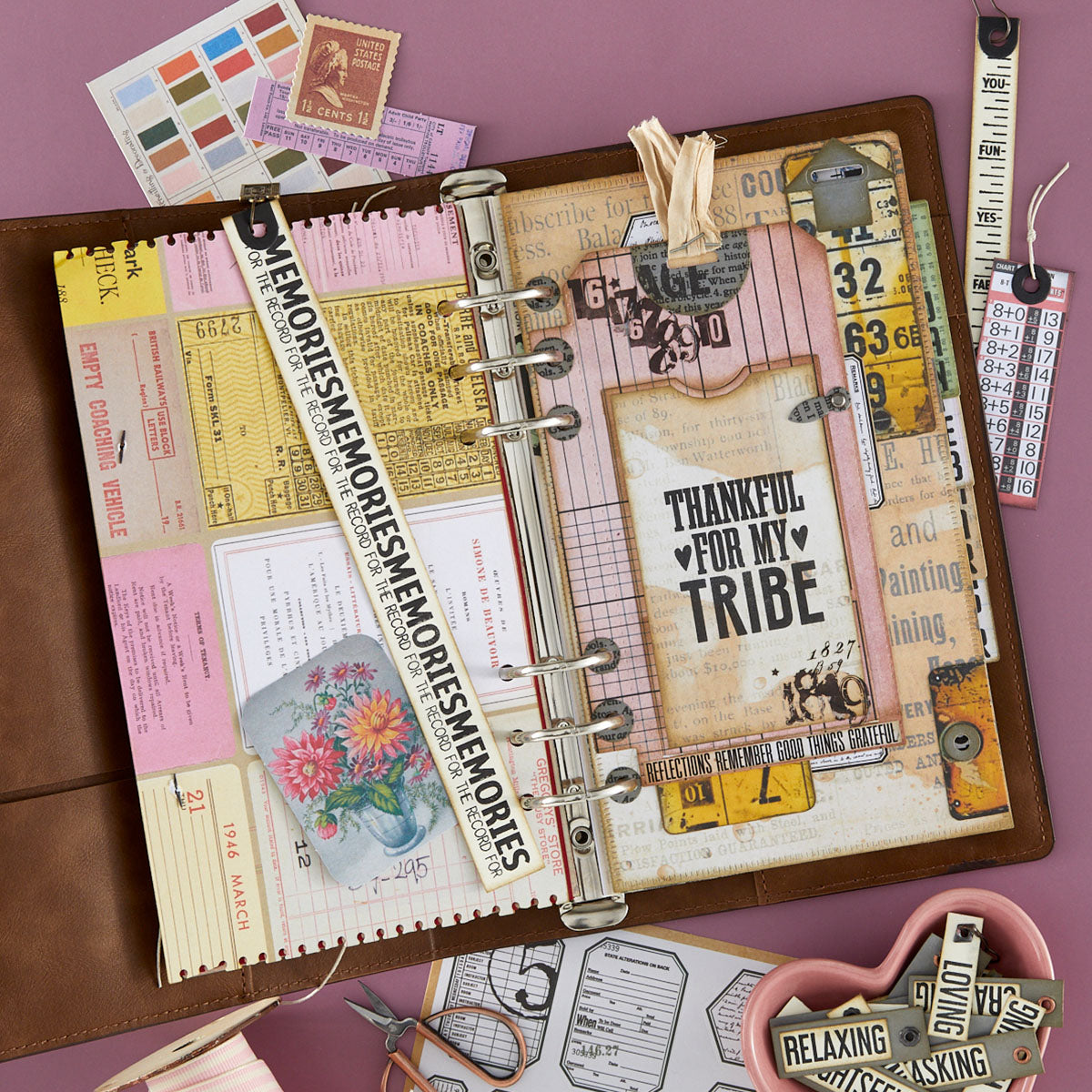REMINISCENCE The Book デザインペーパーブック Reminiscence Book 10 Patterned Cardstock by Esther Glas – Spellbinders
