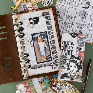 ING Words Stamp & Die Set by Esther Glas