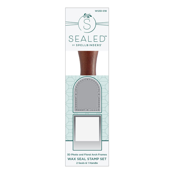 3D Photo & Floral Arch Frames 3D Wax Seal Stamps + Handle