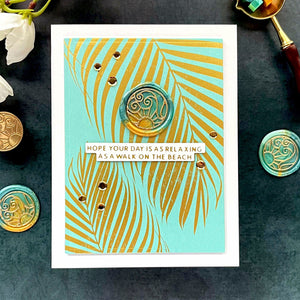 Sun & Waves- Wax Seal of the Month (Seal Stamp Only)