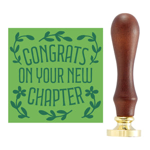 Congrats On Your New Chapter - Wax Seal of the Month (Seal Stamp Only)