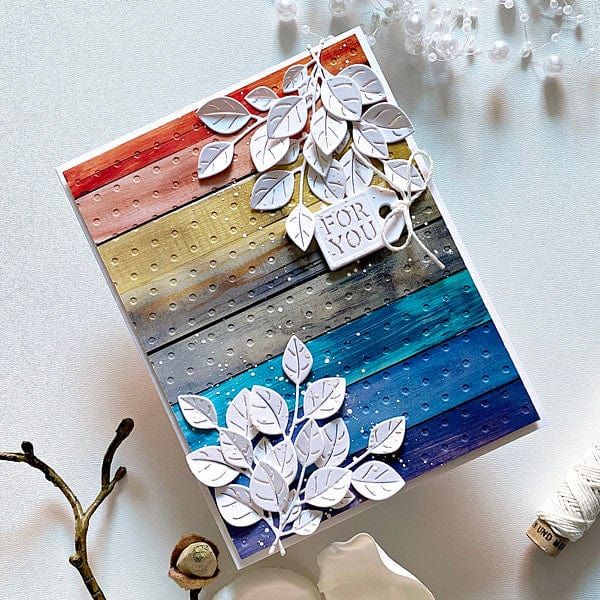 Paper Rose - Rainbow Wood 12x12 Paper Collection