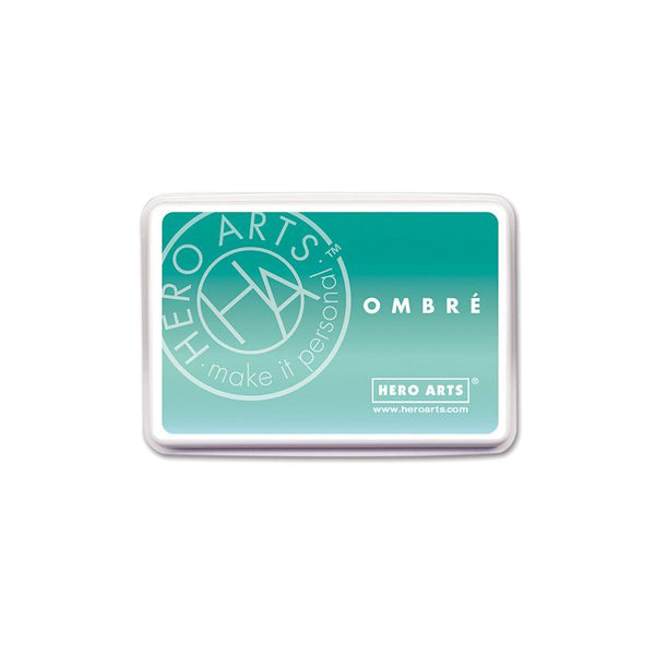 Ombré Mint Julep to Emerald Green Ink Pad