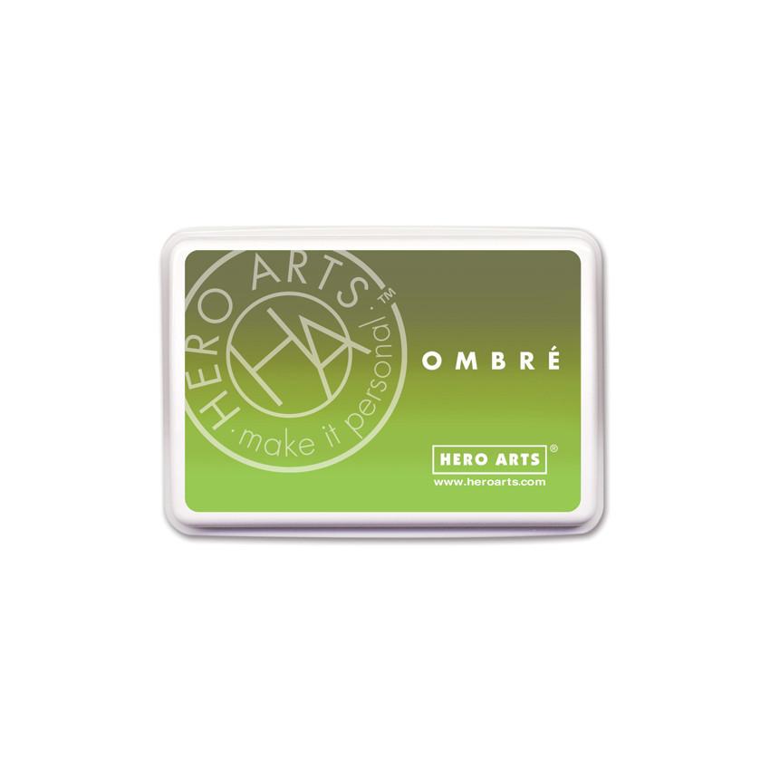Ombré Lime to Forever Green Ink Pad