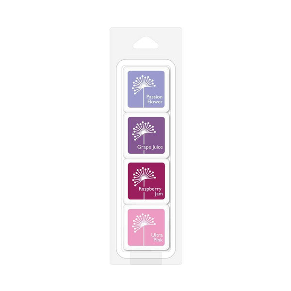 Floral Hues Dye Ink Pad Cubes