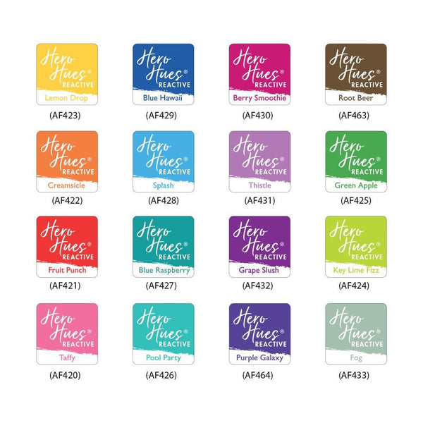 Hero Hues Reactive Ink - Lemon Drop