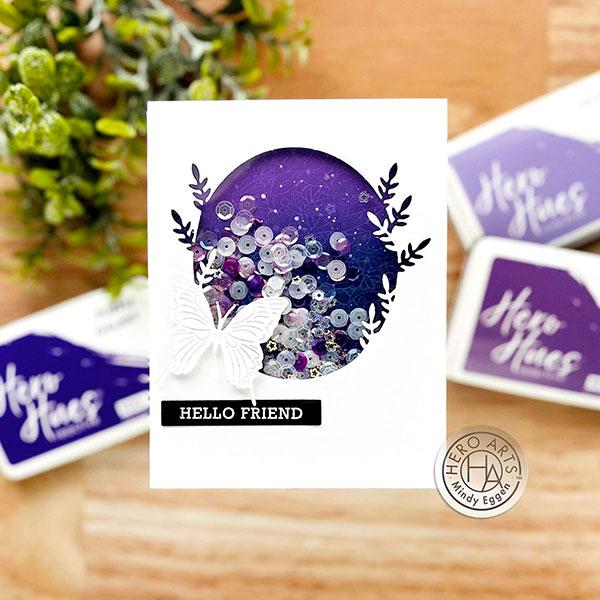 Hero Hues Reactive Ink - Purple Galaxy