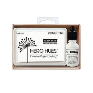 Hero Hues Unicorn White + Reinker Bundle