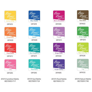Hero Hues Reactive Ink Pad Cubes - Sunshine Palette