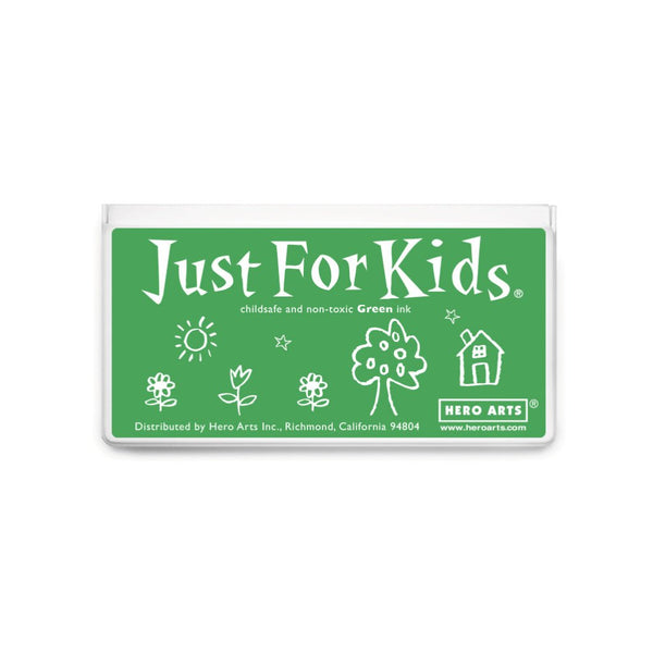 Jumbo Just For Kids Green Ink Pad