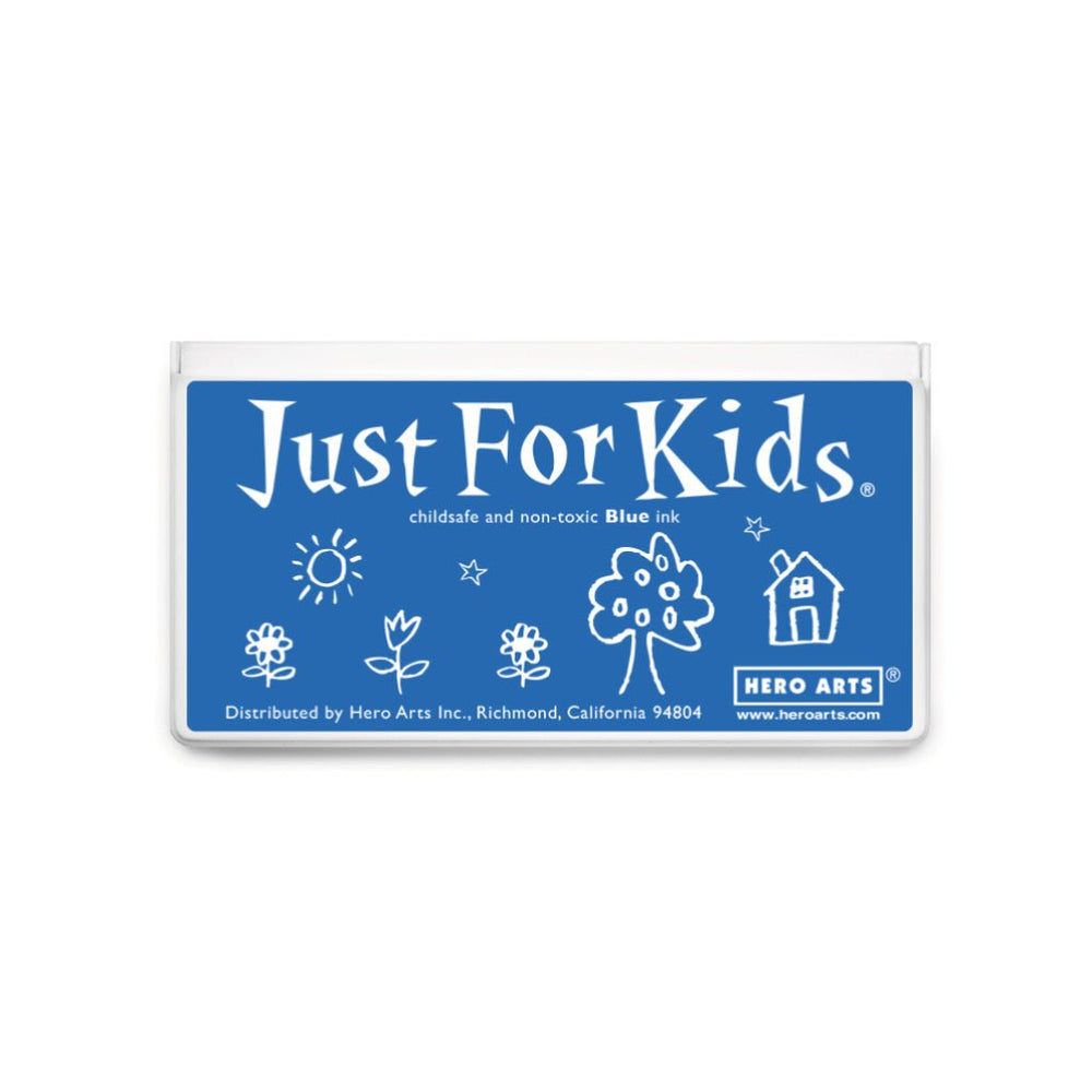 Jumbo Just For Kids Blue Ink Pad