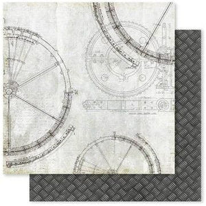 Paper Rose - Blueprints 12x12 Paper Collection