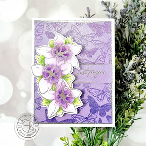 Fluttering Butterflies Bold Prints Cling Stamp