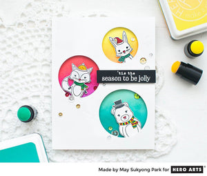Christmas Messages Clear Stamp Set