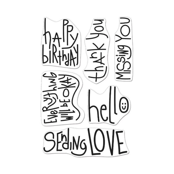 CM506 Handwritten Messages - Hero Arts