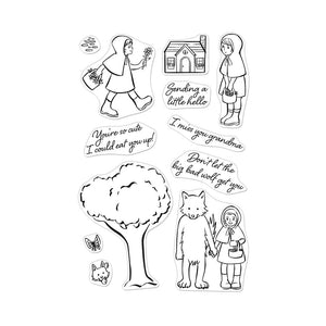 Little Red Riding Hood Clear Stamp Set