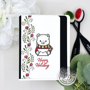Winter Mail Critters Clear Stamp Set
