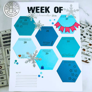 Months Clear Stamp Set