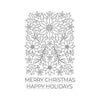 CM773 Poinsettia Pattern - Hero Arts