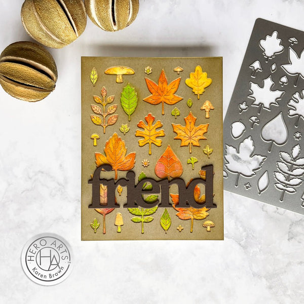 Fall Pattern Clear Stamp Set